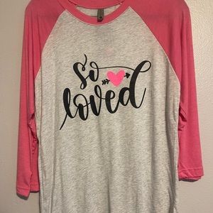 Baseball sleeve shirt